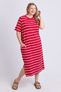 Elm Crimson Tee Dress