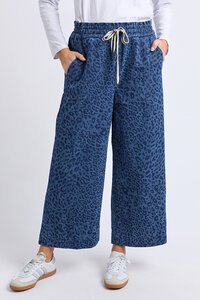Elm Anna Animal Denim Pant 