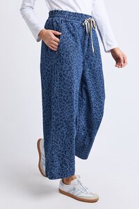 Elm Anna Animal Denim Pant 