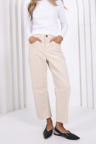Monaco Toni Barrel Corduroy Jean-shop-by-label-Hello Cyril.