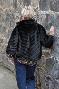 Alice + Lily Zip Faux Fur Jacket