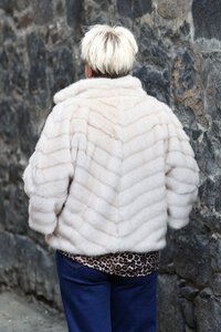 Alice + Lily Zip Faux Fur Jacket