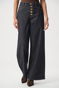 Joseph Ribkoff Statement High-Rise Palazzo Jeans