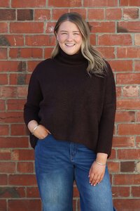 Fria The Label Turtle Neck High Neck Jumper