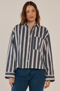 Betty Basics Erin Crop Shirt