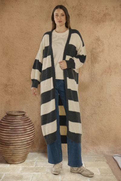 Betty Basics Franca Long Knit Cardigan -shop-by-label-Hello Cyril.