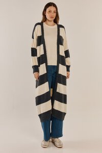 Betty Basics Franca Long Knit Cardigan 