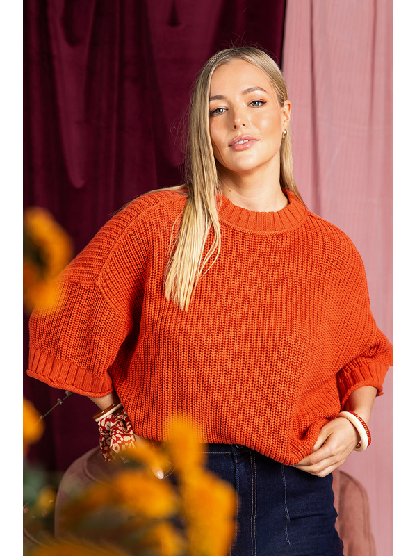 Elm Luela Short Sleeve Knit