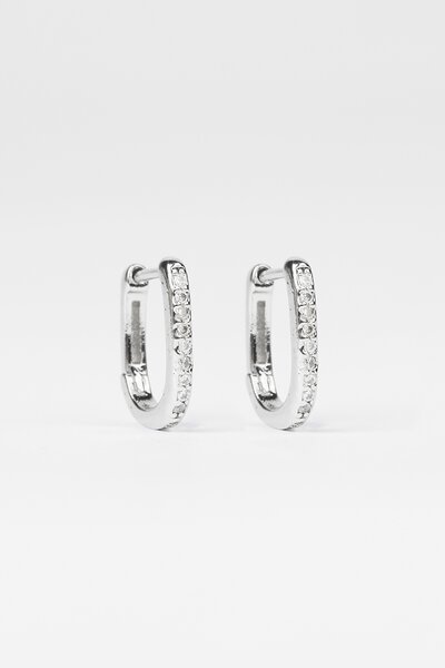 Stella + Gemma Square Hoop Crystals -shop-by-label-Hello Cyril.