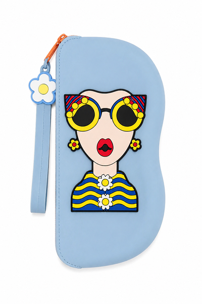 Sassy Duck Visage Sunglasses Case-accessories-Hello Cyril.