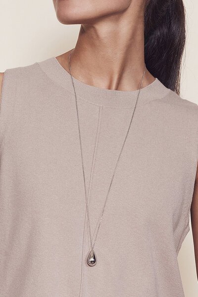 Edblad Drop Necklace  Silver-1.5.26-Hello Cyril.