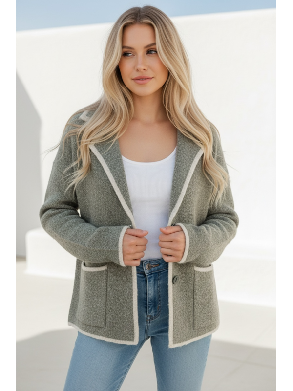 Miracle Contrast Blazer 