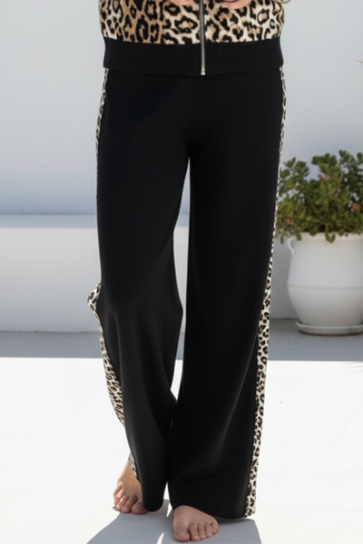 Miracle Leopard Knit Pants -hc-new-Hello Cyril.