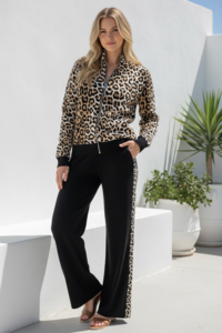 Miracle Leopard Knit Pants 