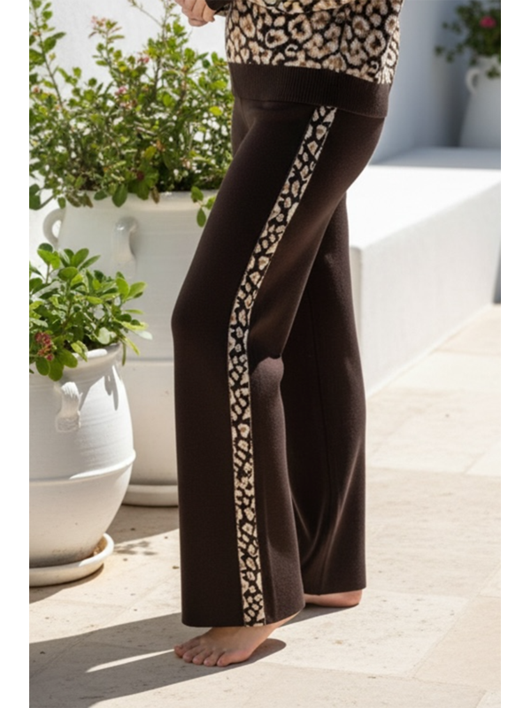 Miracle Leopard Knit Pants 
