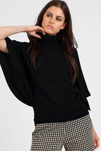 Storm Batwing Roll Neck Merino Sweater