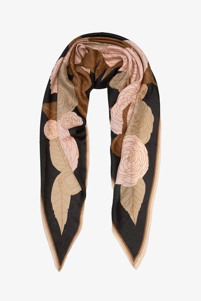 Antler Triangle Scarf Rose Garden-hc-new-Hello Cyril.