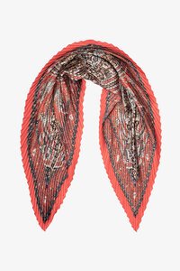 Antler Pleated Scarf Marquis Paisley