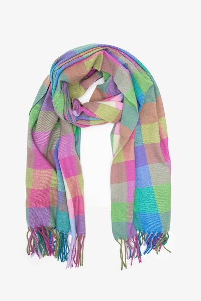 Antler Confetti Check Scarf -hc-new-Hello Cyril.