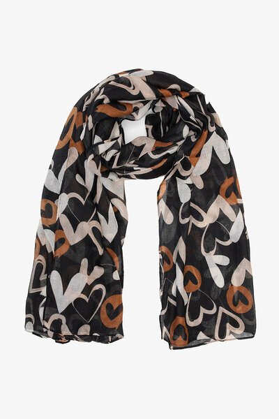 Antler Heartbeat Scarf -hc-new-Hello Cyril.