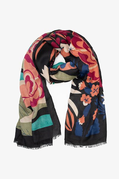 Antler Graphic Bloom Scarf-hc-new-Hello Cyril.