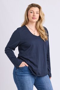 Elm Pima LS Vee Tee