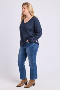 Elm Pima LS Vee Tee