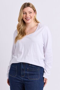 Elm Pima LS Vee Tee