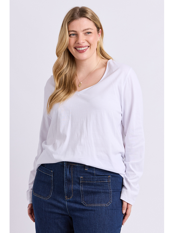 Elm Pima LS Vee Tee