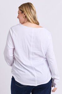 Elm Pima LS Vee Tee