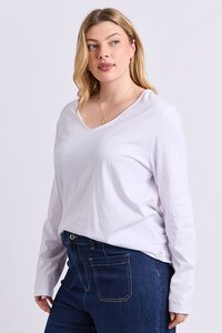 Elm Pima LS Vee Tee