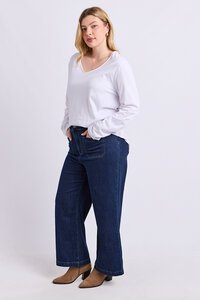 Elm Pima LS Vee Tee