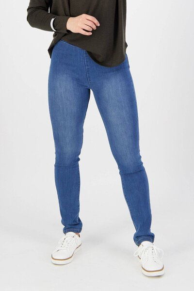 Vassalli Origin Skinny Pull On Denim Pant-shop-by-style-Hello Cyril.