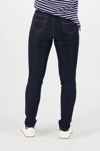 Vassalli Origin Skinny Contrast Stitch Denim Pull On Pant