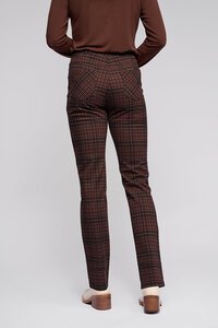 Vassalli Bay Pull On Slim Pant - Cherry