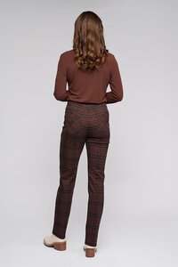 Vassalli Bay Pull On Slim Pant - Cherry