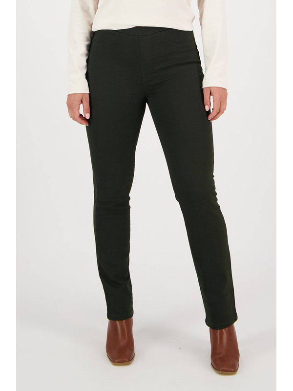 Vassalli Bay Pull On Slim Knit Denim Pant