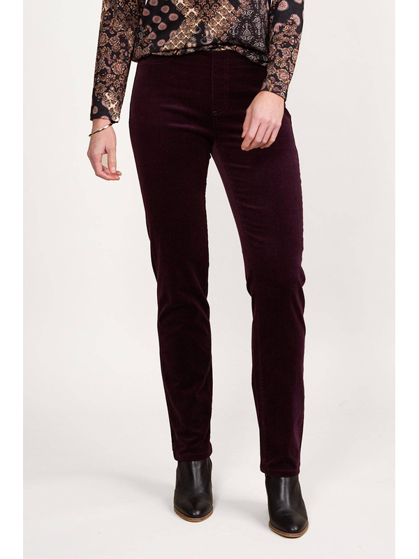 Vassalli Bay Slim Cord Pull On Pant