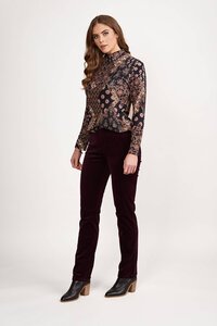 Vassalli Bay Slim Cord Pull On Pant