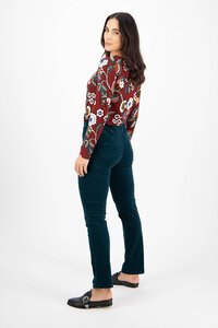Vassalli Bay Slim Cord Pull On Pant