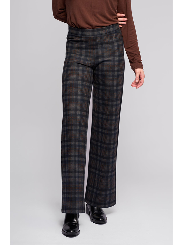 Vassalli Loft Pull On Wide Ponti Pant - Nomad