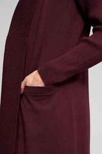Vassalli Longline Cardi With Pockets