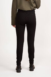 Vassalli View Skinny Printed Pull On Ponti Pant
