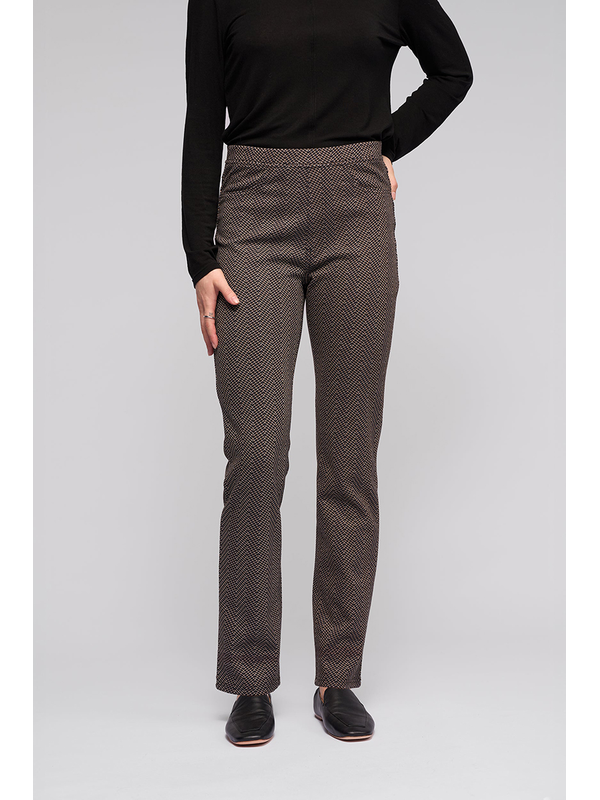 Vassalli Slim Knit Pull On Pant - Arc