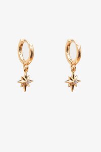 Antler Petite Star Huggie Earrings