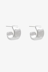 Antler Starfall Hoop Earring
