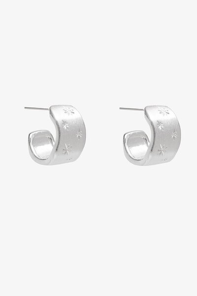 Antler Starfall Hoop Earring-hc-new-Hello Cyril.