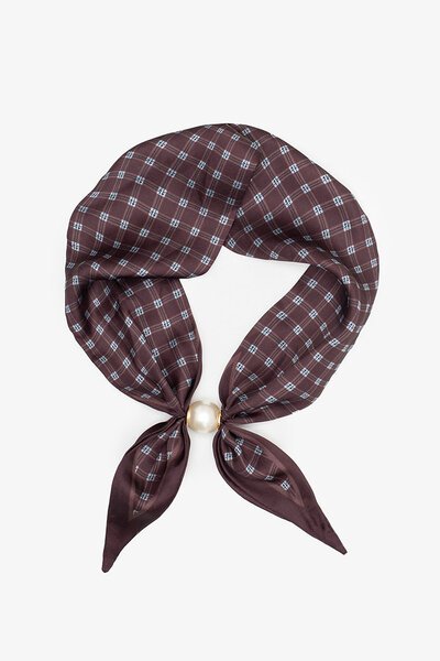 Antler Pearl Bow Fasten Neck Tie-hc-new-Hello Cyril.