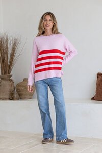 Miss Marlow Stripe Detail Manor Knit