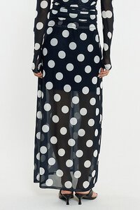 Sass Pammie Mesh Spot Skirt